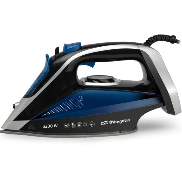 Orbegozo SV 3200 Plancha de vapor 3200W con depósito de 380ml Orbegozo SV 3200 Plancha de vapor 3200W con depósito de 380ml